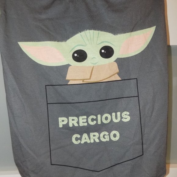 Star Wars The Mandalorian Baby Yoda Precious Cargo Dog Pet T-Shirt Size XL NEW - Picture 2 of 3
